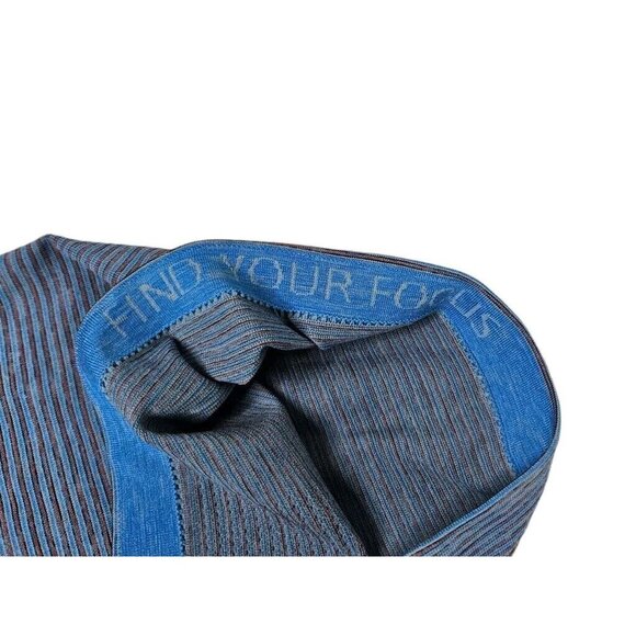 Lululemon Live In Practice Athletic Shirt Short Sleeve T-Shirt Blue Men's XL EUC - Picture 11 of 13